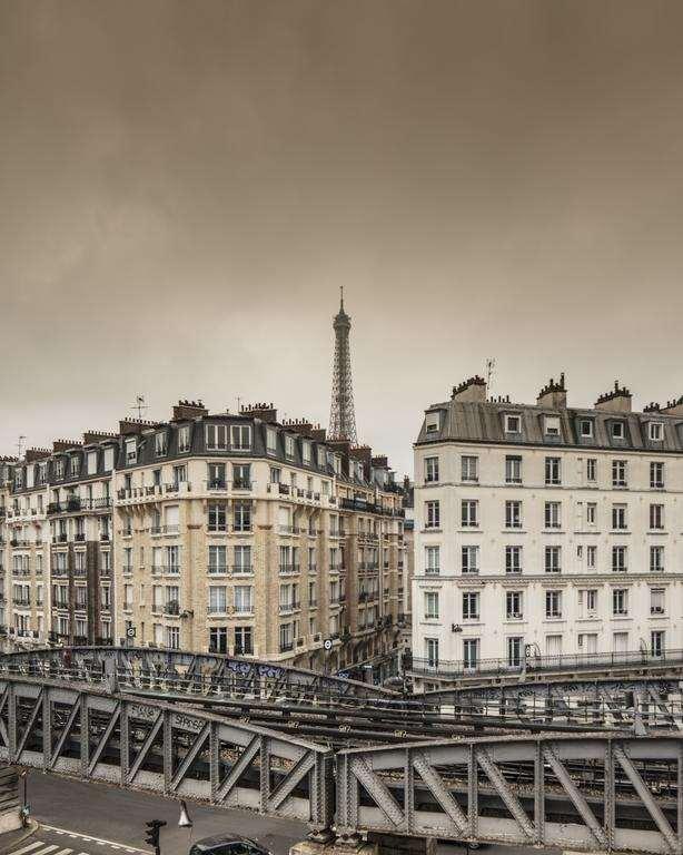 Eiffel Petit Louvre Hotel Parijs Buitenkant foto